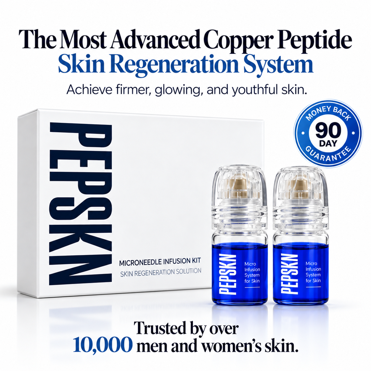 PEPSKN The Most Advanced Copper Peptide Skin Regeneration System