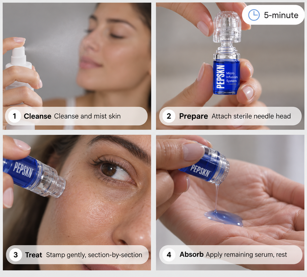 PEPSKN The Most Advanced Copper Peptide Skin Regeneration System
