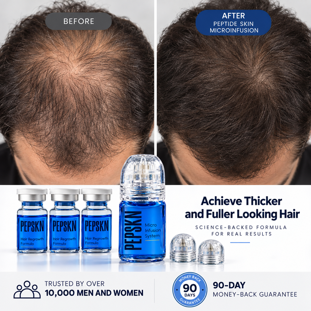 Accelerated Hair Growth Bundle (Micro-infusion + Serum)