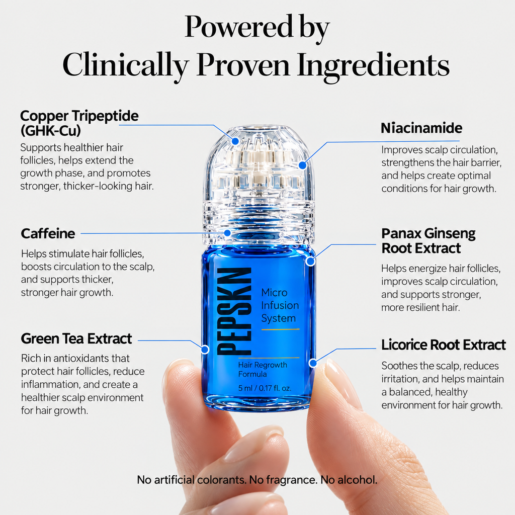 Accelerated Hair Growth Bundle (Micro-infusion + Serum)