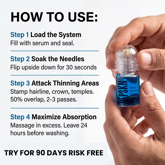 The Most Powerful Peptide Infusion Hair Regrowth System